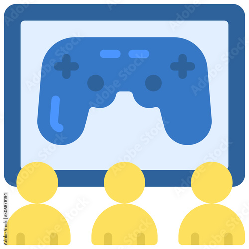 Gaming Spectators Icon