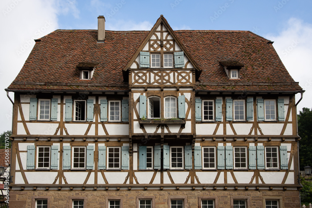 Fototapeta premium Kloster Maulbronn_Fachwerkhaus