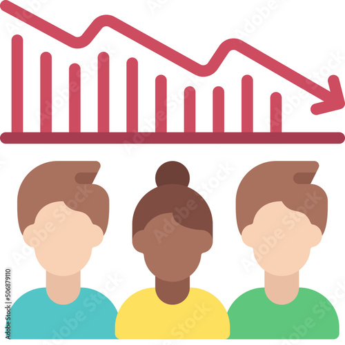 Employee Decline Icon