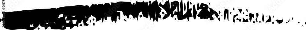 Hand-drawn stroke