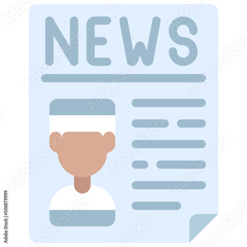 Criminal In Newspaper Icon