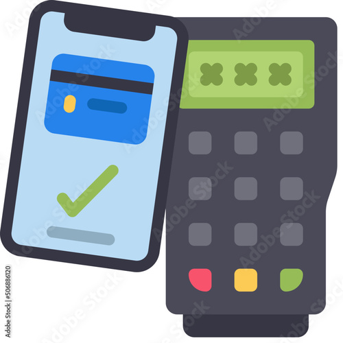 Contactless Phone Payment Icon