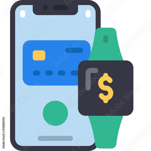 Smart Watch Payment Icon