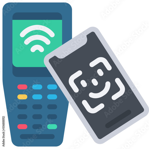 Cell Phone Payment Icon