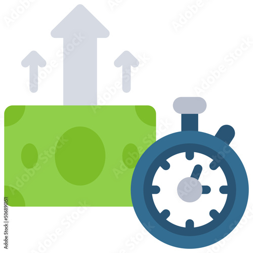 Profit Over Time Icon