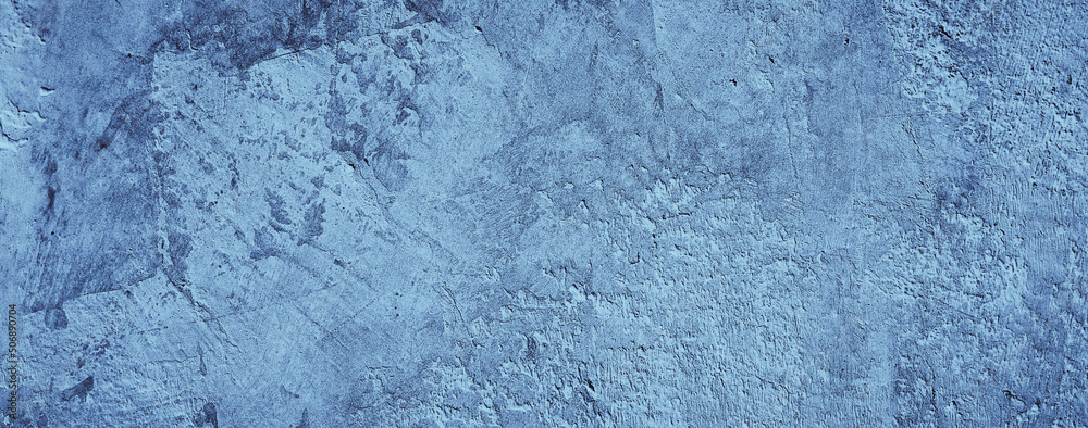 Obraz premium abstract blue texture cement concrete wall background