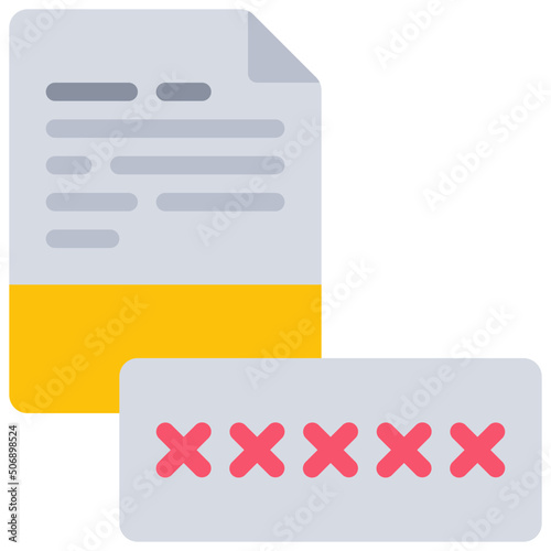 File Password Icon