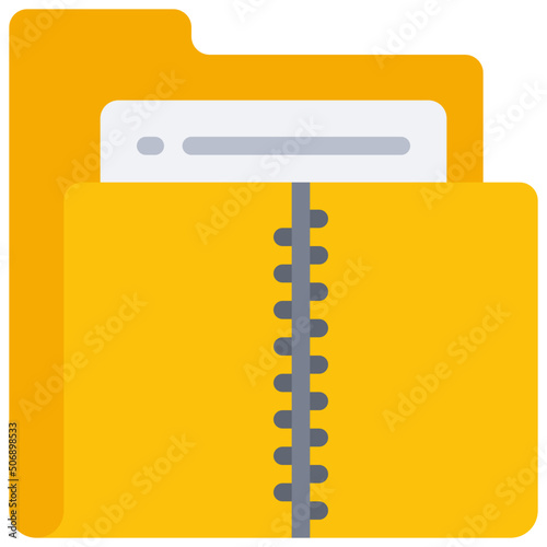 Zip Folder Icon