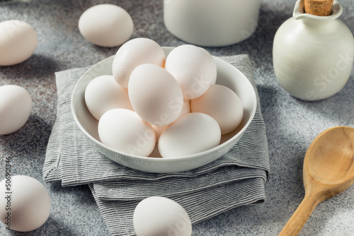 Raw Organic Cage Free White Eggs