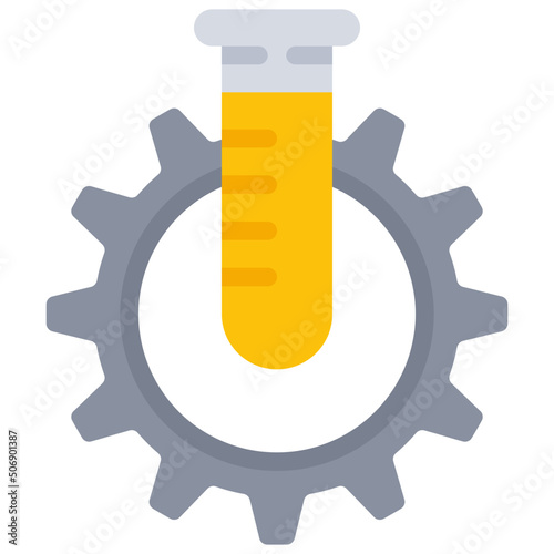 Tube Chemical engineering Icon