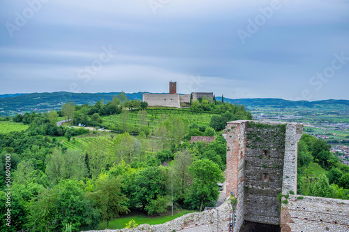 view of the castles of Juliet and Romeo photo