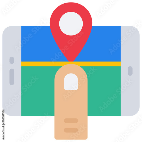 Tap Location Icon