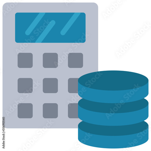 Calculate Data Icon