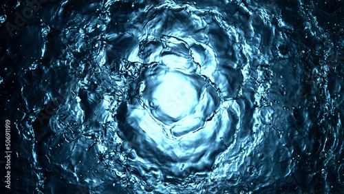 Photo Detail of water whirl.