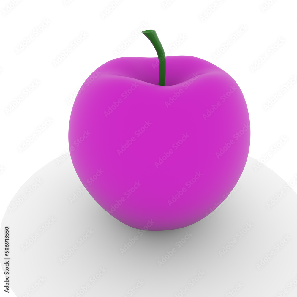 Obraz premium Apple, close-up, food, fruit, health, isolated, mesh, nutrition, object, plant, red, white
