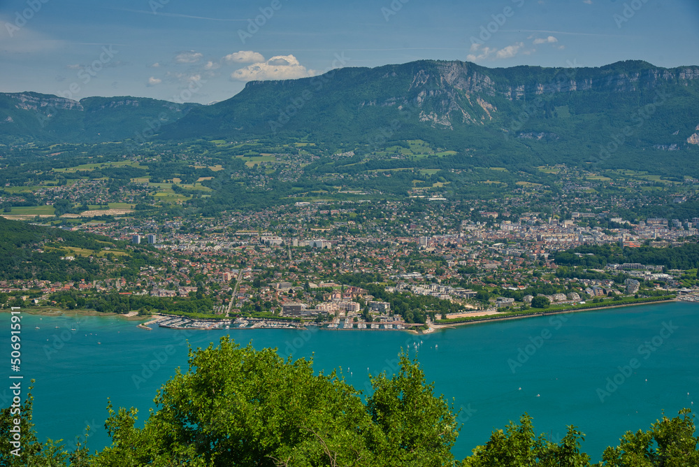 Lac de Bourget  in Savoie in Frankrech