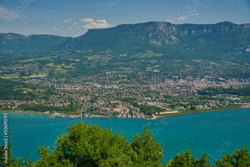 Lac de Bourget in Savoie in Frankrech