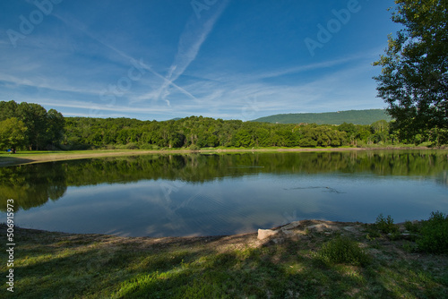 Lac d'Arboraz im Bugey in Frankreich