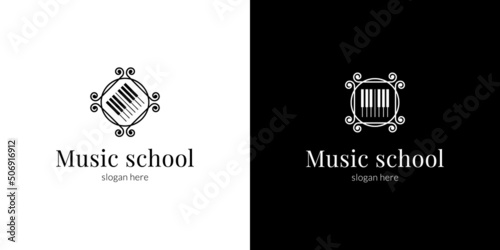 Music school symbol