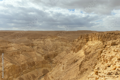 mountains landscape in Arava desert Israel © lom742