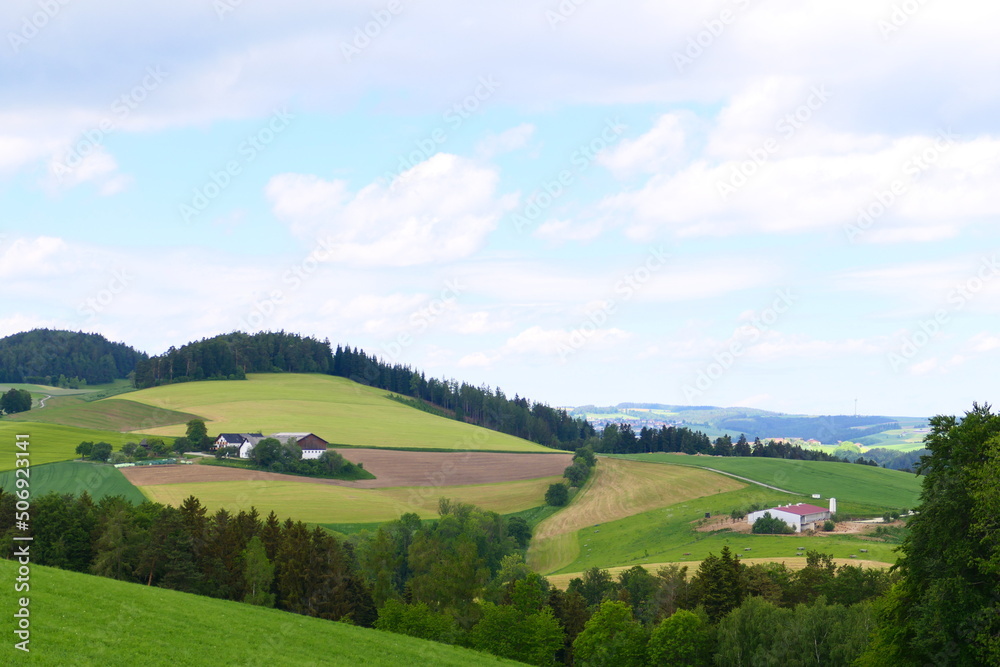 bäuerliche Landschaft in Niederösterreich, Bucklige Welt