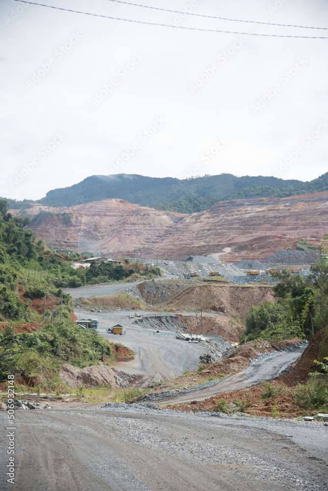 Mining Site in Laos