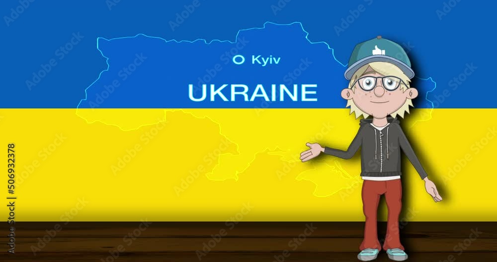 a child explains the conflict between putin and ukraine and thus sheds light on the war