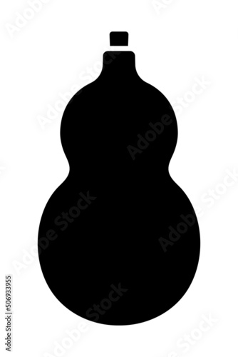 瓢箪のシルエットアイコン