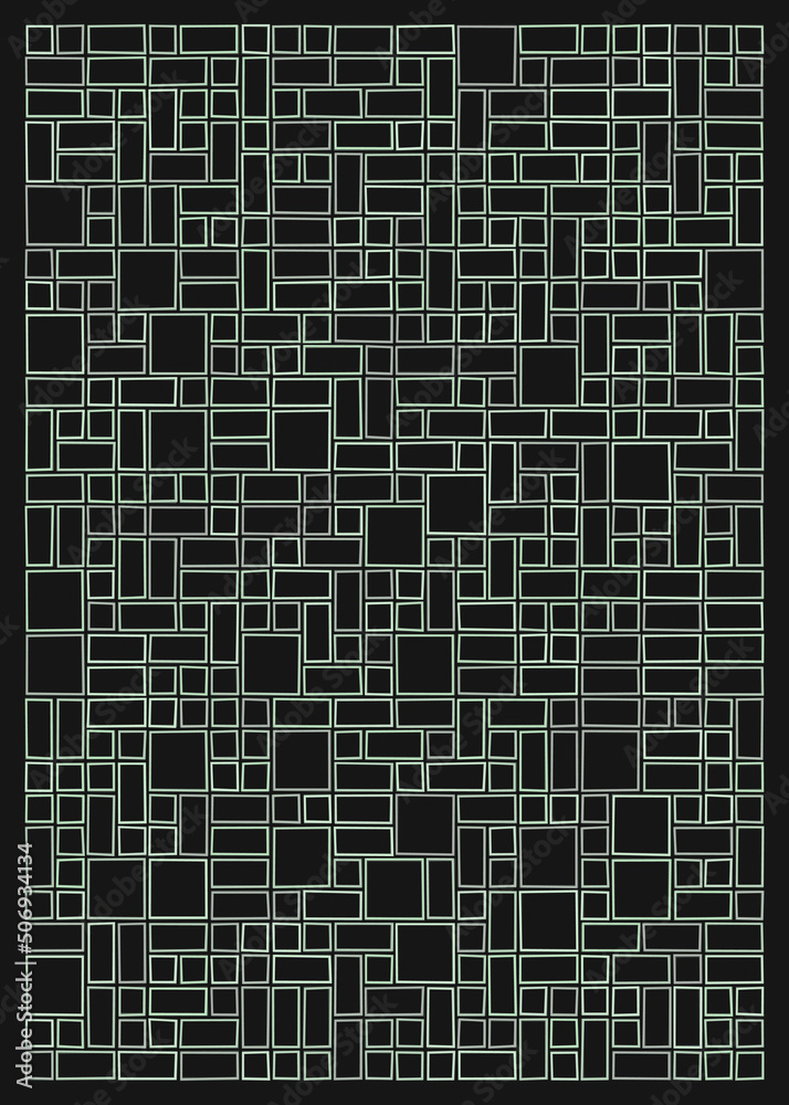 Offset Quads generative art background art illustration Offset Quads generative art background art illustration