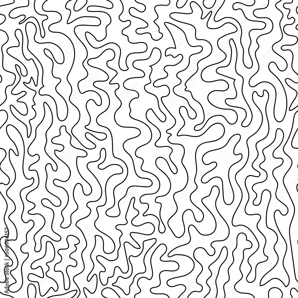 Doodle seamless texture, hand drawn on a white square background Doodle seamless texture, hand drawn on a white square background