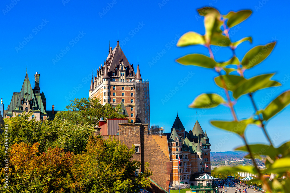 Frontenac Castle in Quebec City
