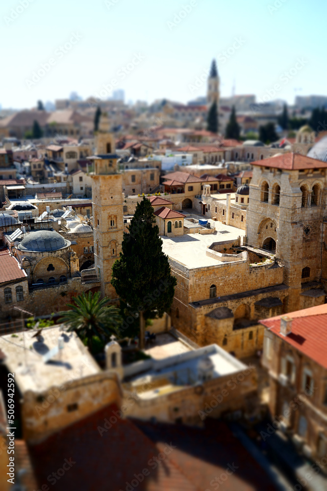 Old town of Jerusalem Israel