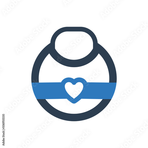 Baby Bib Icon