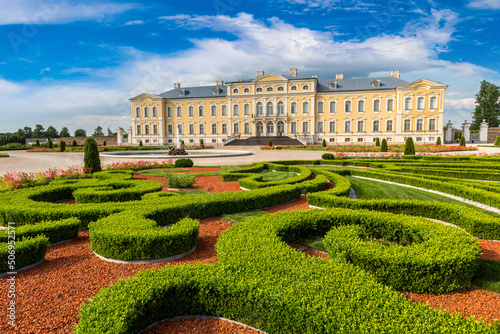 Rundale Palace in Latvia photo