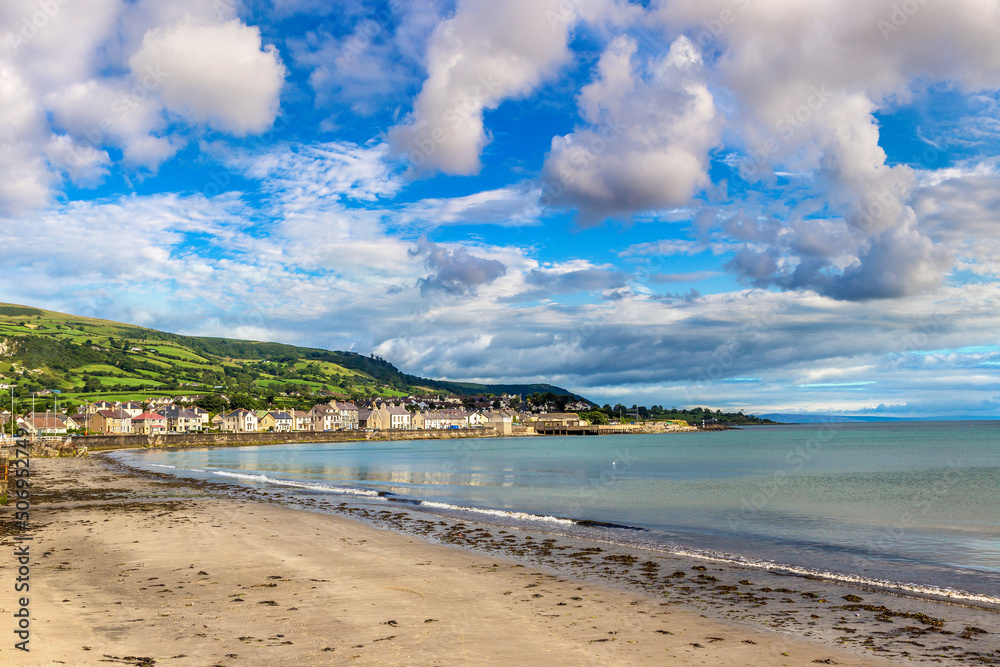 Carnlouhg town, Northern Ireland