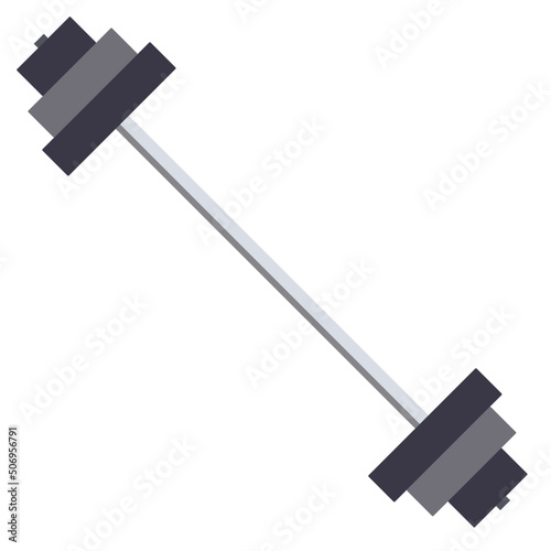sport fitness and workout equipment heavy barbell