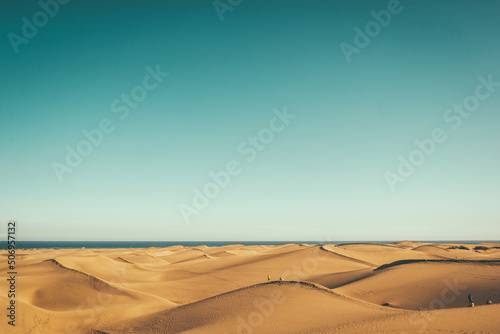 Fototapeta Naklejka Na Ścianę i Meble -  sand dunes in the desert