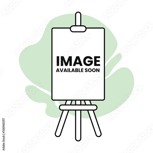 No image available sign. Internet web illustration to indicate the absence of an image until it will be downloaded.