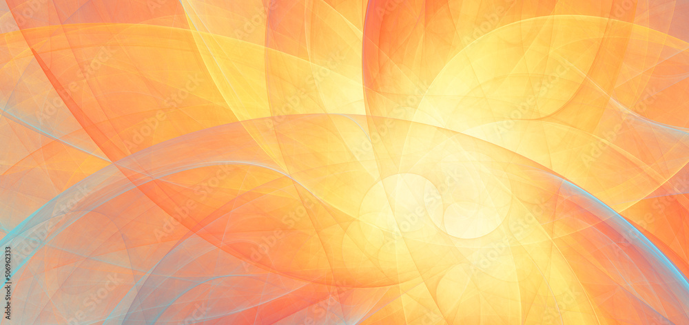 custom made wallpaper toronto digitalSummer solstice. Abstract sunny background. Fractal artwork for creative graphic design