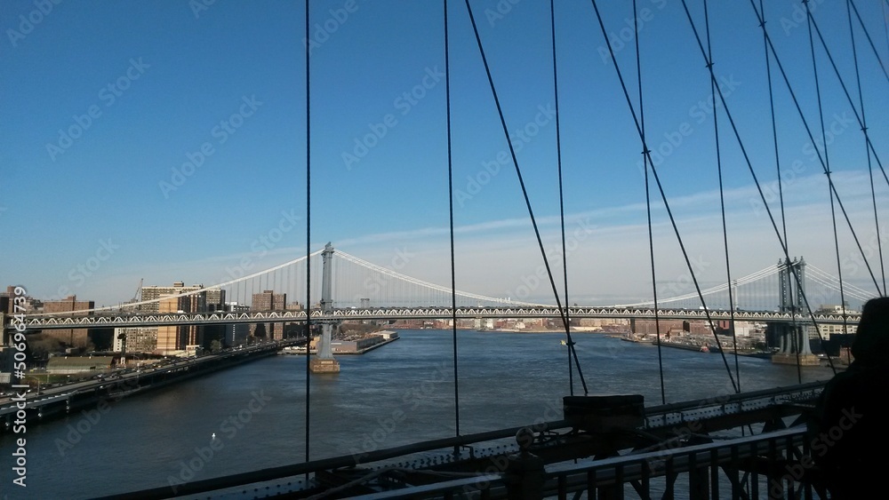 Obraz premium city harbour bridge