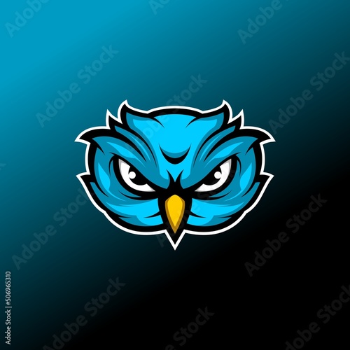 owl mascot design