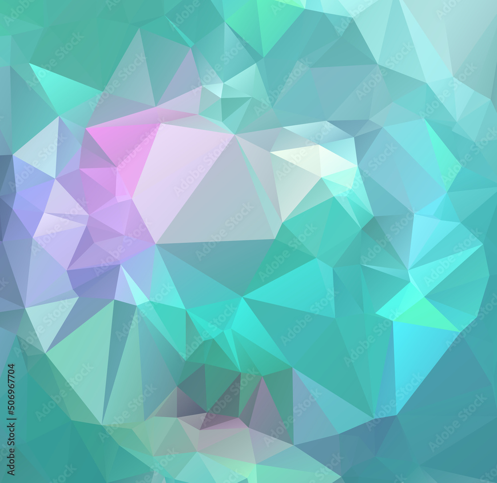 Abstract Geometric backgrounds green Color Abstract Geometric backgrounds green Color