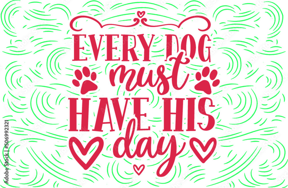 Obraz premium dog t shirt and svg design
