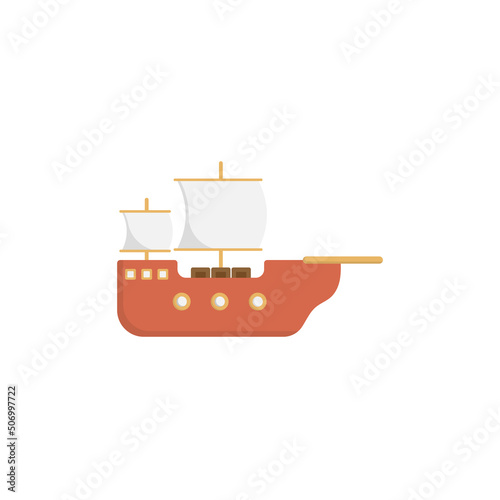 Ship icon design template vector illustration