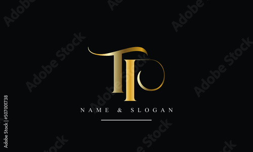 TI, IT, T, I abstract letters logo monogram
