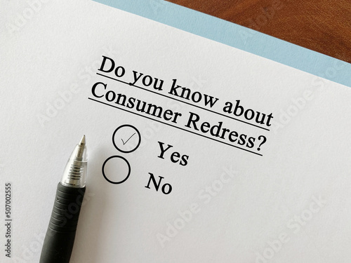 Photos Questionnaire about scam and fraud