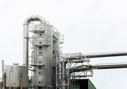 Industrial exhaust air treatment system or wet scrubber system photo