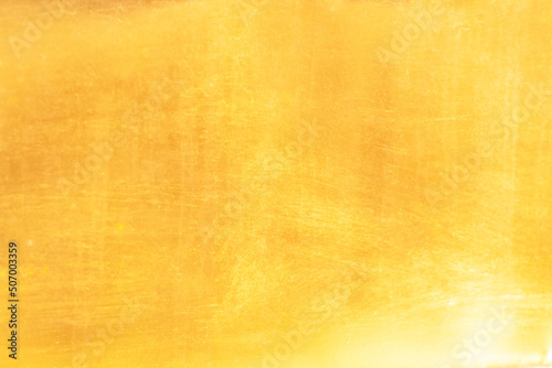 Gold abstract background or texture and gradients shadow horizontal shape.