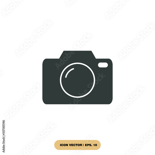 camera icons symbol vector elements for infographic web