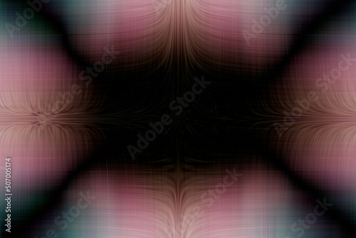 Abstract blurred background for design. Black and pink color. Place for text  copyspace.